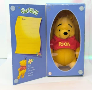 Disney Get Well Winnie the Pooh 6" Peluche Suave Juguete Peluche Aplausos Regalo - Imagen 1 de 9