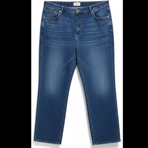 Seven7 Damen Jeans 20W High Rise Loose Straight Stretch Denim 42x30 Neu mit Etikett - Bild 1 von 11