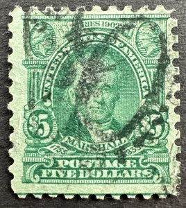 US 1917 Scott # 480 Used Stamp Marshall - Picture 1 of 2