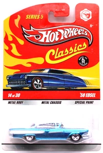 Hot Wheels Classics Series 5 #14 1958 Ford Edsel SF blue/white 5spk's - Bild 1 von 4