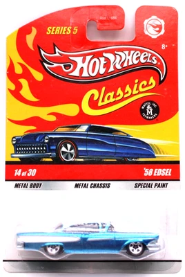 Ford Edsel SF Hot Wheels Classics Serie 5 #14 1958 azul/blanco 5 velocidades Foto 1 de 4