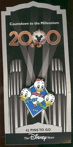 Disney pin Countdown to the Millennium Series 43 Huey Dewey Louie Donald Nephews - Picture 1 of 2