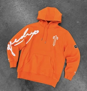 Geedup x Trapstar Signature Hoodie Orange/White XL ✅ FREE SHIPPING ✅ NEW ✅ - Bild 1 von 4