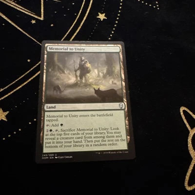 Memorial to Unity - Dominaria #245/269 MTG Magic The Gathering - Image 1 of 4