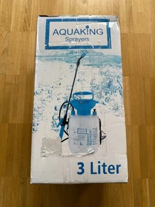 Aquaking Drucksprüher 3 Liter Gartenspritze Pumpsprüher Sprühflasche Sprayer - Bild 1 von 2