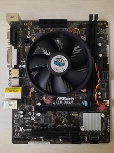 Motherboard ASROCK B75M DASH micro ATX DDR3 Per Intel i3 i5 i7 con Socket 1155 - Imagen 1 de 3