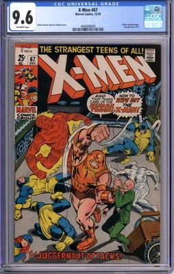 X-Men #67 CGC 9.6 NM+ near mint Marvel comics 4606048009 - Image 1 of 2