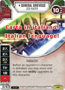 SW DESTINY GENERALE GRIEVOUS - GENERAL GRIEVOUS ITALIANO - CON DADO - Bild 1 von 1