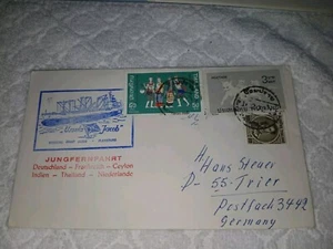 Thailand-(-1972-)-URSULA JACOB-JUNGFERNFAHRT-TO GERMANY- - Picture 1 of 1