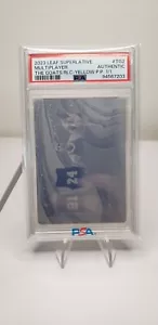 2023 Leaf Superlative 1/1 Yellow PP Kobe Duncan Bird Magic PSA Authentic - Picture 1 of 2