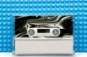 FYDELITY BLACK SWIRL 60 TIPO I CINTA DE CASETE EN BLANCO (1) (NUEVO) - Imagen 1 de 6