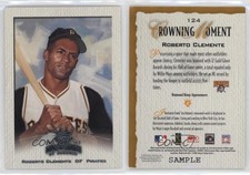 2002 Donruss Diamond Kings Sample Silver Roberto Clemente #124 HOF