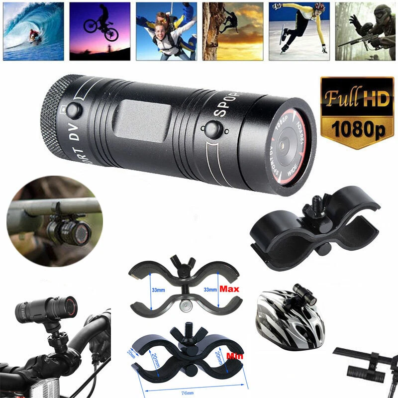 HD 1080P Video Camcorder Action Camera Mount F9 For Clay Pigeon Shooting Shotgun - Image 1 of 4