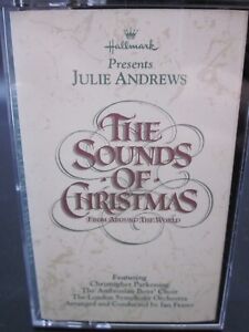 Julie Andrews The Sounds of Christmas Hallmark Presents Audio Cassette