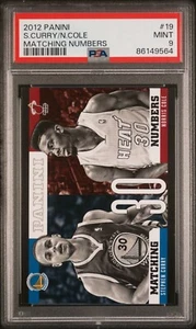 2012-13 Panini Matching Numbers Basketball Card #19 Stephen Curry Warriors POP 3 - Foto 1 di 2