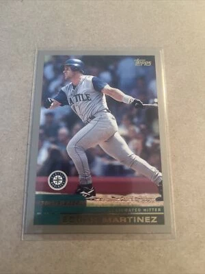 2000 Topps Edgar Martinez #89 Seattle Mariners  - Image 1 of 2