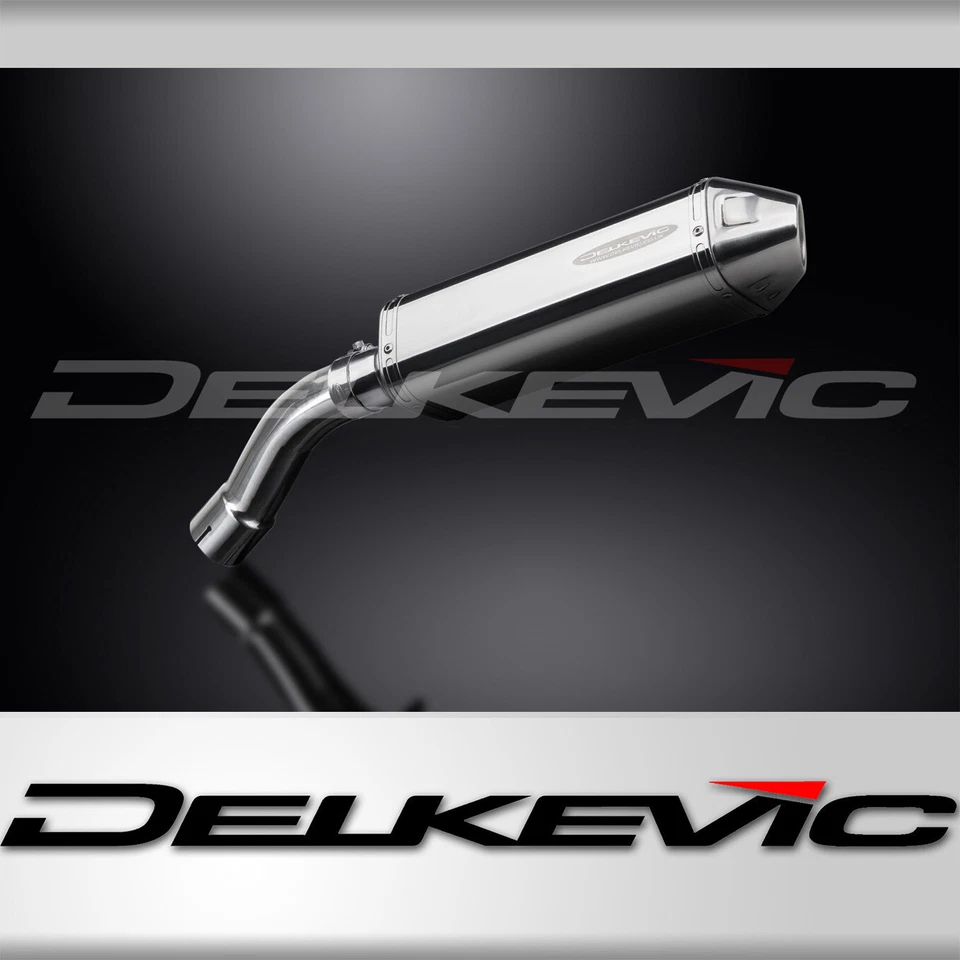 BMW F800GT 2013-2017 Delkevic Slip On 13" Tri-Oval Kit de silenciador de escape de acero inoxidable Foto 1 de 4