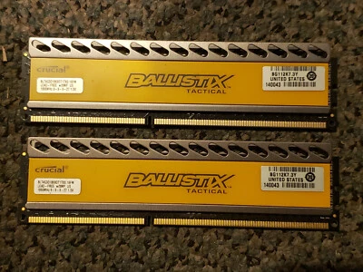 BALLISTIX 8GB KIT (4GBX2) DDR3-1866MHz PC3-14900 - Image 1 of 3