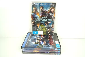 Marvel The Avengers/Age Of Ultron/Infinity War/Endgame Set (DVD R4) 3/4 SEALED - Picture 1 of 10