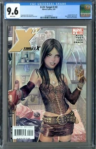 X-23: Target X #2 (Marvel 2007) CGC 9.6 Clean White! Choi Cover! - Picture 1 of 1