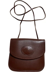 Vintage Michael Green Seattle Purse Bag Crossbody Brown Leather - Picture 1 of 4