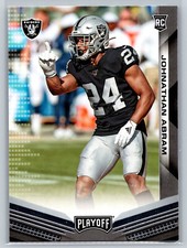 2019 Panini Playoff #251 Johnathan Abram Raiders Rookie Card