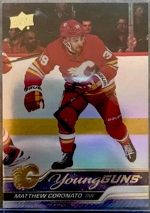 2023-24 Matthew Coronato Young Guns Silver Foil RC Upper Deck rookie # 201 UD  - Picture 1 of 2