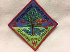 (ae3)  Boy Scouts- Wipunquoak Lodge 558 - Charter Oak Council 4"  patch