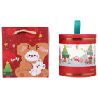  Christmas Gift Box Holiday Bakery Treat Bag Candy Cases Food Containers Gifts