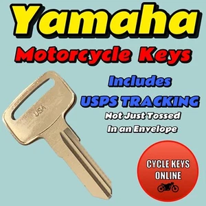 Yamaha XS360 XS400 XS1100 QT50 Motorcycle keys Cut to Code key codes 3601-3650 - Picture 1 of 1