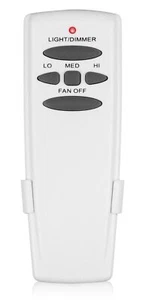 Universal Fan Remote Control With Light Dimmer For Hampton Bay Hunter Suitable R - Picture 1 of 7