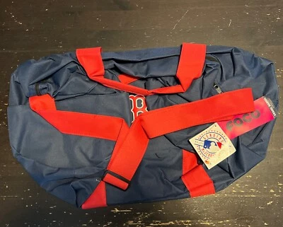 MLB Boston Red Sox Vessel Barrel Duffle Bag 24” x 12” x 12”. New with Tags. - Image 1 of 2