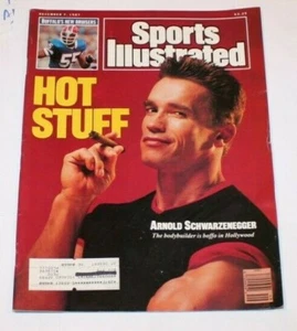1987 Arnold Schwarzenegger Sports Illustrated Magazine Hollywood Bodybuilding - Picture 1 of 1