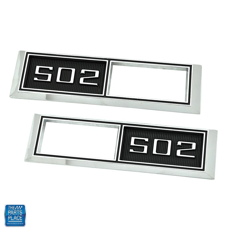 Luz de señalización delantera de autos Chevy 1968-1969 biseles cromados motores 502 PR  Foto 1 de 1