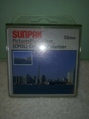 55MM (SUNPAK BRAND) FILTER NEW!  CIRCULAR POLARIZER! - Image 1 of 2