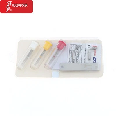 Woodpecker Dental Endo Root Canal Cleaning Kit U-File E1 E2 Tip Wrench Fit EMS - Image 1 of 4
