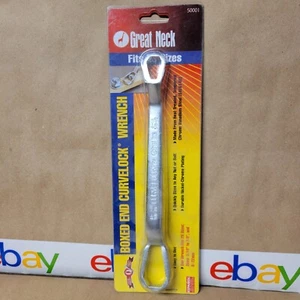 Greatneck  Boxed End Curvelock Wrench 8-22mm -5/16-7/8 Number 50001 - Picture 1 of 7