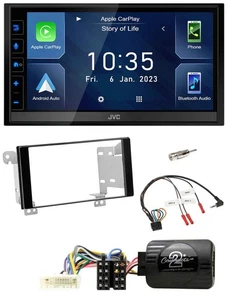 JVC DAB Bluetooth Lenkrad USB 2DIN Autoradio für Subaru ForesterSJ Impreza XV - Bild 1 von 11