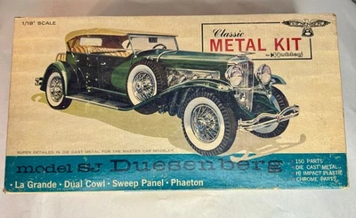 Hubley 1/18 SJ Duesenberg La Grande Dual Cowl Phaeton Model Kit 4864 Unbuilt - Image 1 of 4