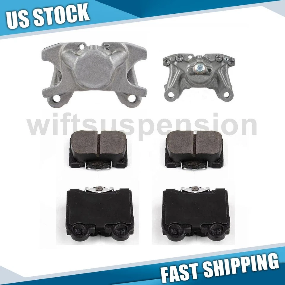 Rear Rear Brake Caliper & Ceramic Pads Fits 1998-2000 Lexus GS400 - Image 1 of 4