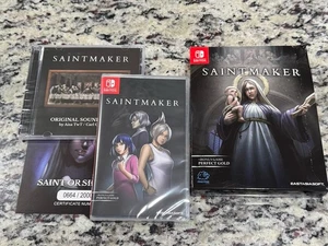 Saint Maker LIMITED EDITION Nintendo Switch FREE US SHIPPING - Picture 1 of 1