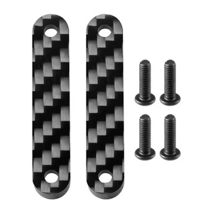 AXSPEED 2Stk Kohlefaser Dachreling Stange Für RC 1/8 ARRMA Infraction BLX 3S Car - Picture 1 of 7