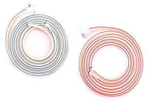 [New] Reusable Red and Blue Dual Port Tourniquet Hoses - Imagen 1 de 1