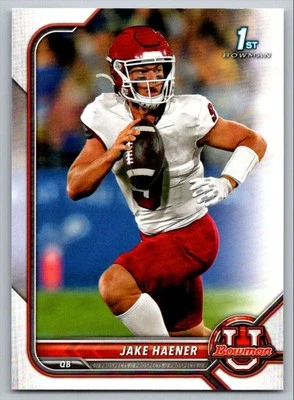 2021 Bowman University Jake Haener Fresno State Bulldogs #78 - Image 1 of 2