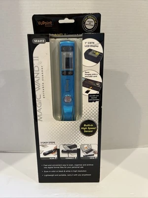 VuPoint Magic Wand Portable Handheld Scanner PDS-ST441T, LCD, Digital Scanning - Image 1 of 4