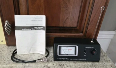 Radio Shack Micronta Field Strength SWR Tester Model 21-523 EXCELLENT /w ANTENNA - Image 1 of 4