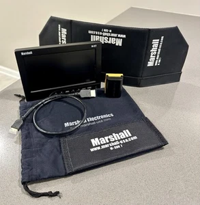 Marshall M-CT7 7" Camera-Top Field Monitor - Hardly Used - With Battery - Picture 1 of 7