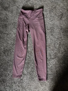 NWOT Old Navy Active Elevate Go-Dry 7/8 Legging Mauve Size Small - Picture 1 of 6