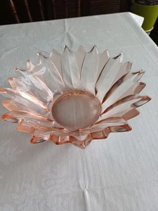 Glasschüssel Art-Deco 1930er Jahre - Bild 1 von 4