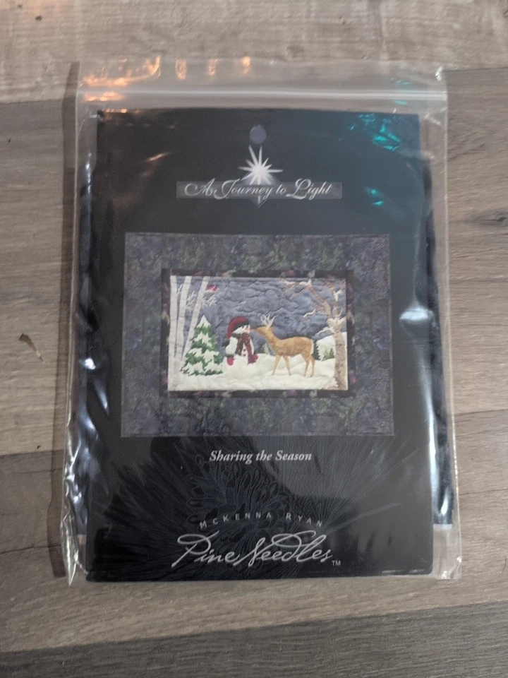 When Friends Gather "reindeer Games" Ryan Pine Needles Quilt Pattern Kit Block3